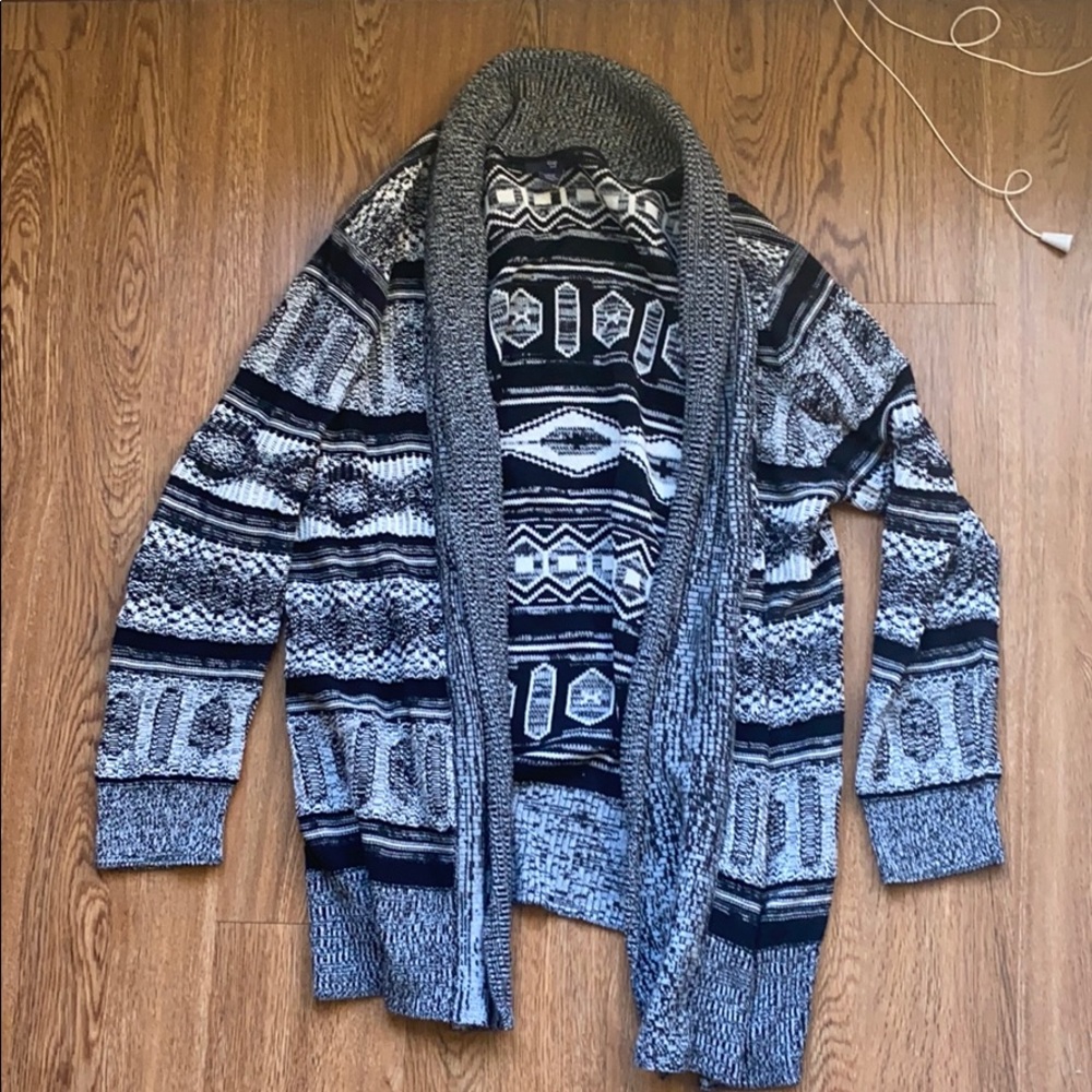 Nordic pattern Cardigan